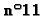 $\mathbf{n^{\footnotesize {o}} 11}$
